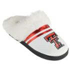 Women's Texas Tech Red Raiders Plush Slippers, Size: Xl, White