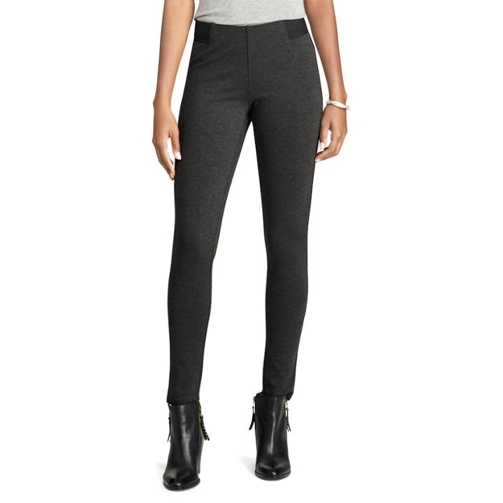 Women's Chaps Stretch Ponte Skinny Pant, Size: Small, Blue