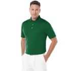 Big & Tall Grand Slam Airflow Solid Pocketed Performance Golf Polo, Men's, Size: 4xb, Brt Green