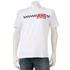 Men's Vans Retro Fit Tee, Size: Xl, White