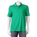Men's Croft & Barrow&reg; Classic-fit Pique Performance Polo, Size: Small, Med Green