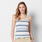 Women's Sonoma Goods For Life&trade; Ribbed Scoopneck Tank, Size: Xl, Med Blue
