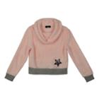 Girls 7-16 Iz Amy Byer Plush Cowlneck Sweater, Size: Large, Light Pink
