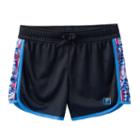 Girls 7-16 Fila Sport&reg; Mesh Binding Shorts, Girl's, Size: Xl(16), Black