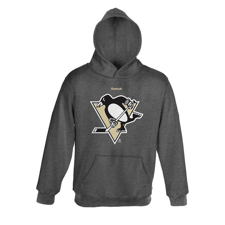 Reebok Pittsburgh Penguins Promo Fleece Hoodie - Boys 8-20, Boy's, Size: S(8), Ovrfl Oth