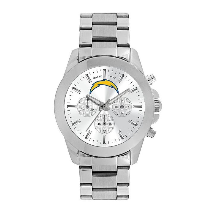 Women's Game Time San Diego Chargers Knockout Watch, Silver