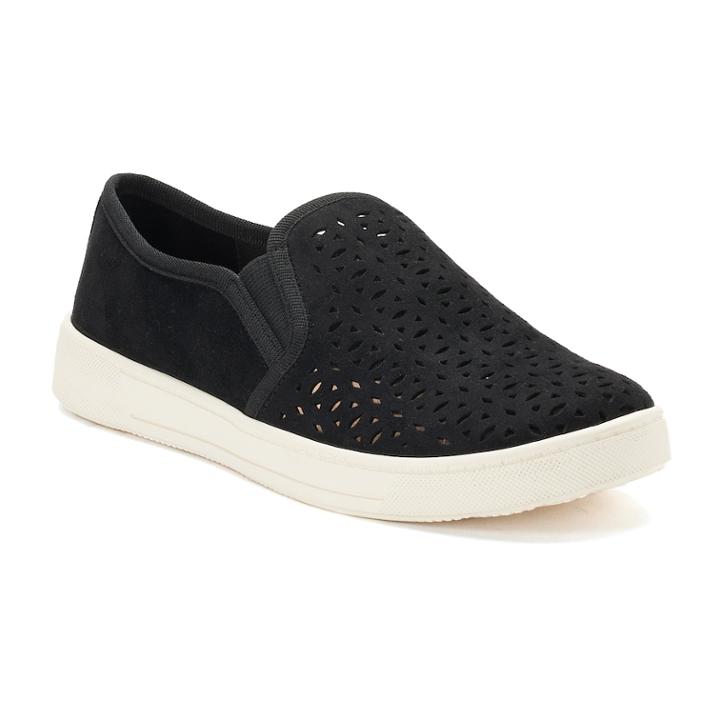 Croft & Barrow&reg; Tracey Women's Slip-on Shoes, Size: Medium (9.5), Black