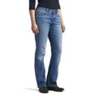 Women's Lee Modern Fit Curvy Bootcut Jeans, Size: 14 T/l, Blue