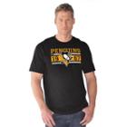 Men's Pittsburgh Penguins Overtime Tee, Size: Large, Black