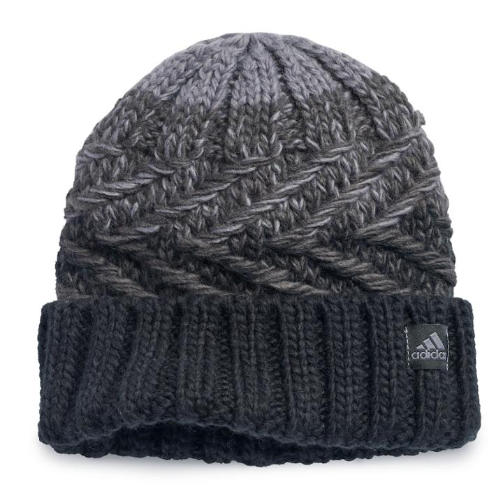 Women's Adidas Canyon Fold Beanie, Black