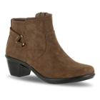 Easy Street Dawnta Women's Ankle Boots, Size: 9 Ww, Brown Oth