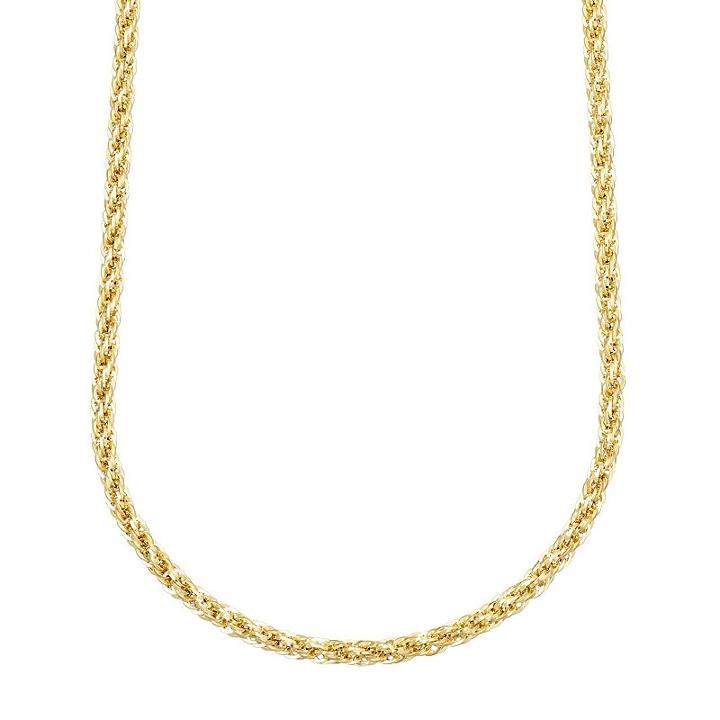 Everlasting Gold 14k Gold Rope Chain Necklace, Women's, Size: 18