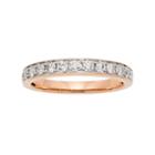 1/2 Carat T.w. Igl Certified Diamond 14k Gold Wedding Ring, Women's, Size: 5, White