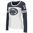 Women's Campus Heritage Penn State Nittany Lions Hornet Football Tee, Size: Large, Blue Other