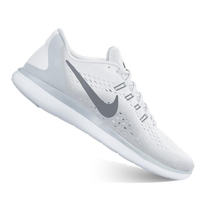 Nike Flex 2017 Rn Men's Running Shoes, Size: 11, White