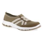 Easy Street Kila Women's Slip-on Shoes, Size: Medium (8), Dark Brown