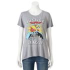 Juniors' Dc Comics Justice League Graphic Tee, Girl's, Size: Xl, Ovrfl Oth