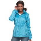 Women's Columbia Stone Creek Hooded Anorak Jacket, Size: Xl, Turquoise/blue (turq/aqua)