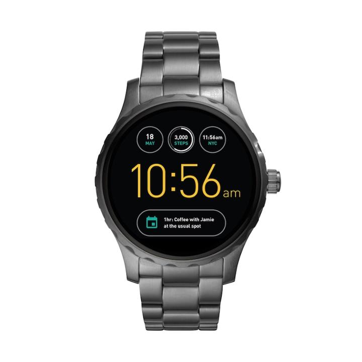 Fossil Q Explorist Gen 2 Men's Stainless Steel Smart Watch - Ftw2108, Size: Large, Grey