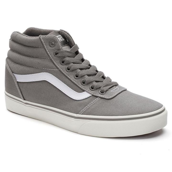 Vans Ward Hi Men's Skate Shoes, Size: Medium (8), Med Grey