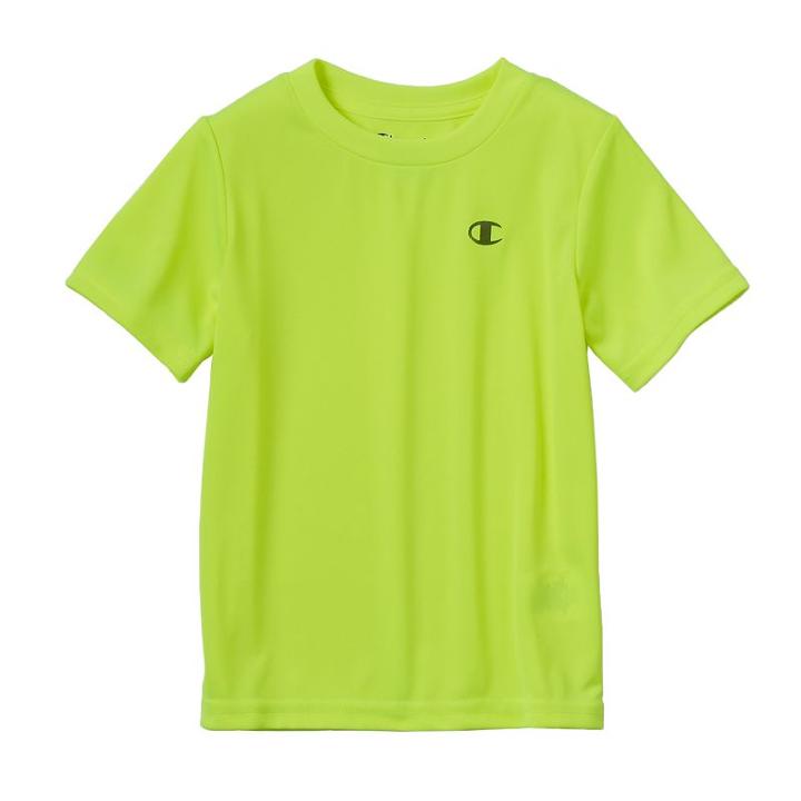 Champion Solid Tee - Boys 4-7, Boy's, Size: 5, Yellow Oth