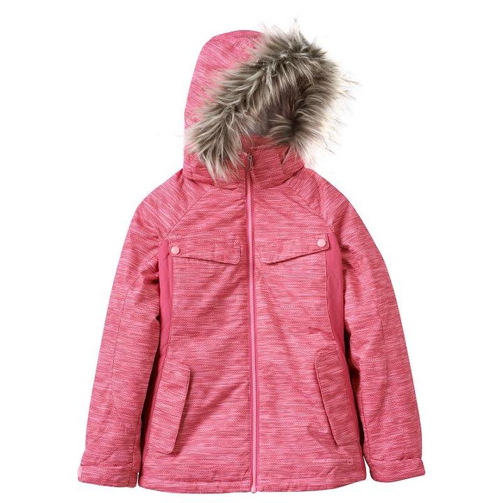 Girls 7-16 Free Country Midweight Boarder Jacket, Girl's, Size: 14, Med Pink