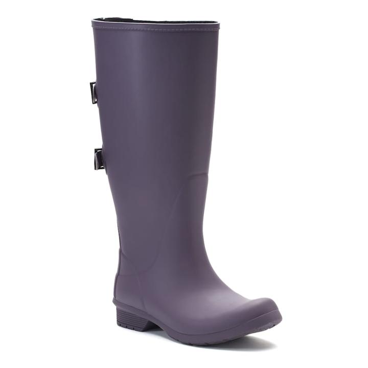 Chooka Versa Women's Rain Boots, Size: 6, Drk Purple