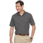 Men's Croft & Barrow&reg; Signature Interlock Polo, Size: Xxl, Dark Grey
