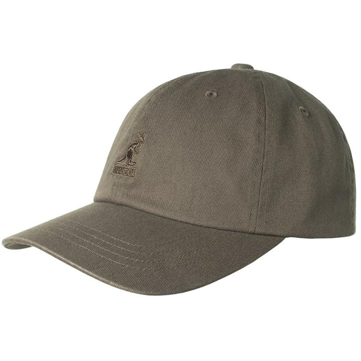 Men's Kangol Washed Baseball Cap, Grey
