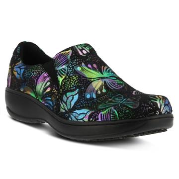 Spring Step Professional Winfrey Flutter Women's Work Clogs, Size: Medium (7.5), Grey