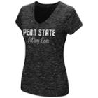 Women's Campus Heritage Penn State Nittany Lions V-neck Tee, Size: Small, Black