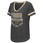 Women's Campus Heritage Purdue Boilermakers Gunther Jersey Tee, Size: Medium, Oxford