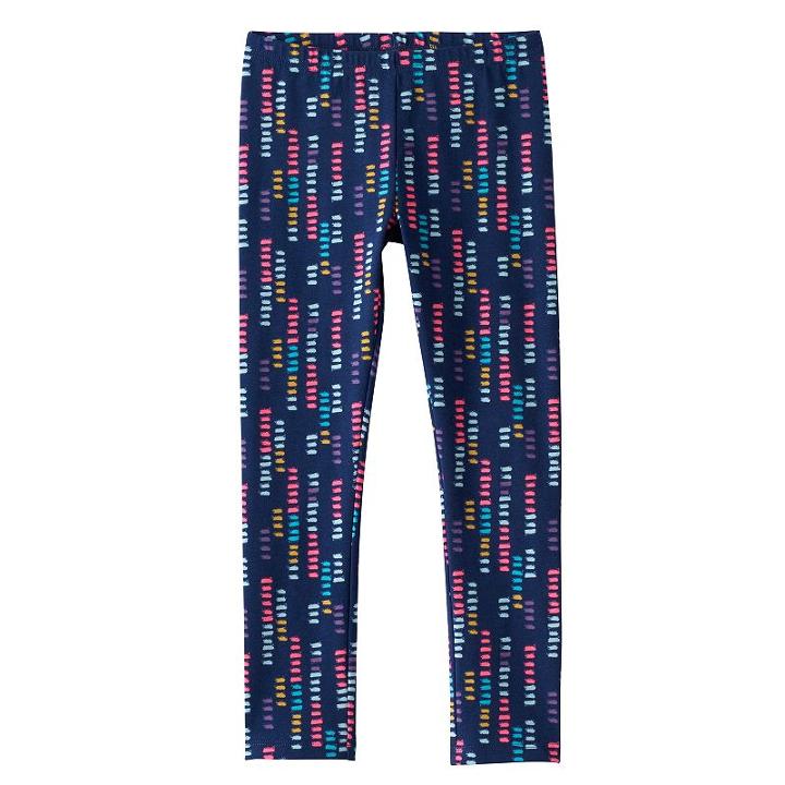 Girls 4-10 Jumping Beans&reg; Long Embellished Leggings, Size: 5, Blue