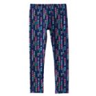 Girls 4-10 Jumping Beans&reg; Long Embellished Leggings, Size: 5, Blue