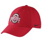 Nike, Men's Ohio State Buckeyes Dri-fit Flex-fit Cap, Ovrfl Oth