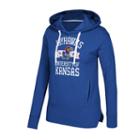 Women's Adidas Kansas Jayhawks Banner Hoodie, Size: Xxl, Blue