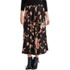 Women's Chaps Tina Floral Midi Skirt, Size: Large, Black