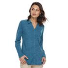 Petite Sonoma Goods For Life&trade; Tunic Shirt, Women's, Size: S Petite, Blue