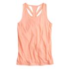 Girls 7-16 So&reg; Easy Back Cutout Performance Tank Top, Size: 12, Brt Orange