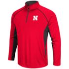 Men's Campus Heritage Nebraska Cornhuskers Airstream Quarter-zip Top, Size: Large, Red Other