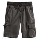 Boys 8-20 Urban Pipeline Maxflex Pull-on Cargo Sharts, Size: Xl, Black