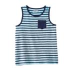 Boys 4-10 Jumping Beans&reg; Striped Slubbed Tank, Boy's, Size: 8, Blue