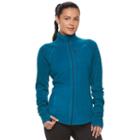 Women's Tek Gear&reg; Microfleece Jacket, Size: Medium, Med Blue