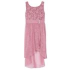 Girls 7-16 Iz Amy Byer Sequin Lace High-low Sheath Dress, Size: 12, Med Pink
