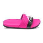 Adidas Adilette Cloudfoam Plus Kids' Slide Sandals, Size: 12, Brt Pink