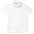 Boys 4-20 French Toast School Uniform Short-sleeve Performance Polo, Boy's, Size: 4-5, White