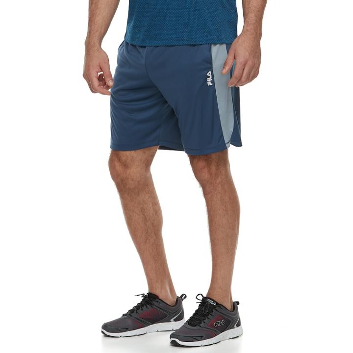 Men's Fila Core Training Shorts, Size: Medium, Dark Blue