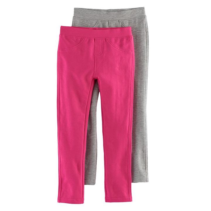 Girls 4-6x Freestyle Revolution 2-pack Solid Jeggings, Size: 6, Ovrfl Oth
