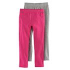 Girls 4-6x Freestyle Revolution 2-pack Solid Jeggings, Size: 6, Ovrfl Oth