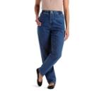 Women's Lee Side-elastic Stretch Jeans, Size: 18 T/l, Blue